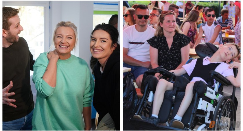 Zdjęcie: Najpopularniejsza projektantka wnętrz Dorota Szelągowska z ekipą 