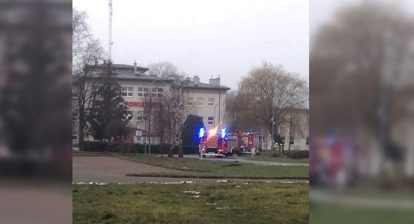 Zdjęcie: Pożar wystąpił w szpitalnym laboratorium