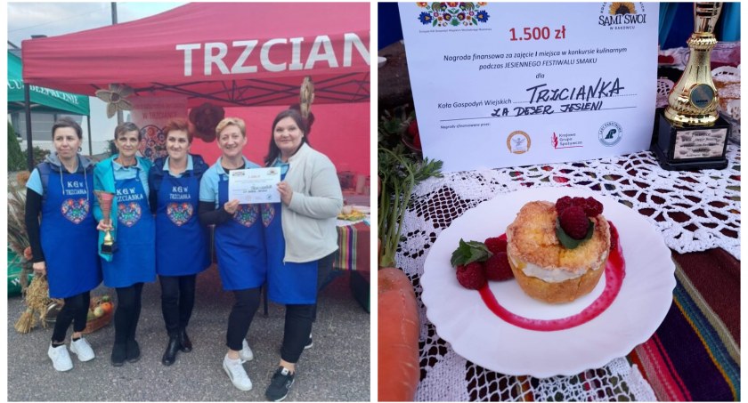 Zdjęcie: Panie z KGW Trzcianka zdradzają nam zwycięski przepis na wyjątkową szarlotkę!