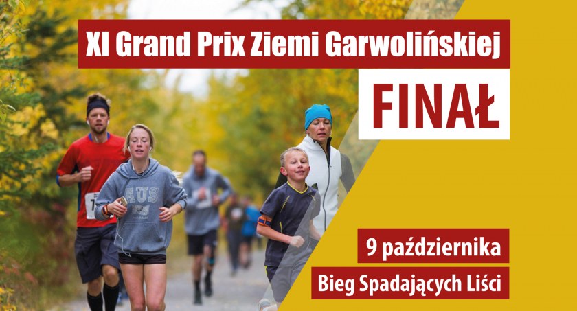 Biegi, Finał Grand Ziemi Garwolińskiej „Bieg Spadających Liści” - zdjęcie, fotografia