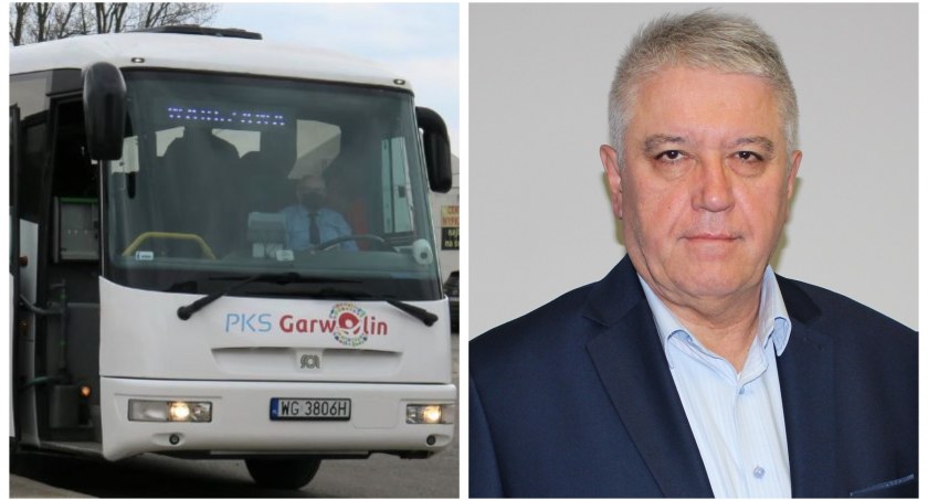 Zdjęcie: Prezes PKS Garwolin Andrzej Osiński przyznaje: Spółka nie ma z czego dokładać