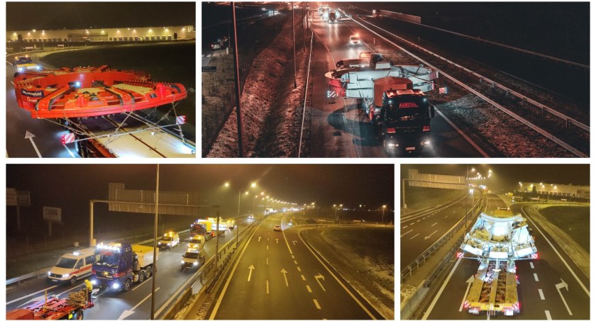 Zdjęcie: Transport maszyny TBM robił wrażenie! 