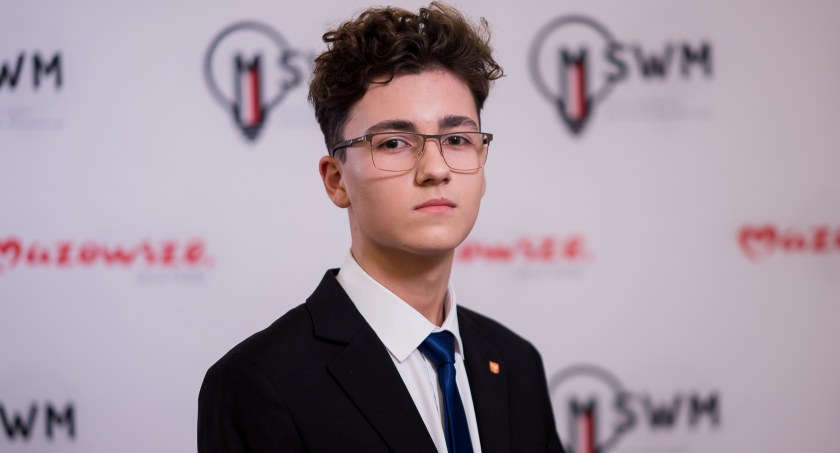 Zdjęcie: Radny MSWM Kacper Broniszewski chce aktywizować młodych ludzi