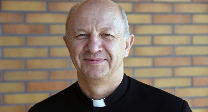 Zdjęcie: Ks. dr Sławomir Płusa, wykładowca i egzorcysta (Autor zdj.: Ks. Wojciech Parafianowicz/Foto Gość)