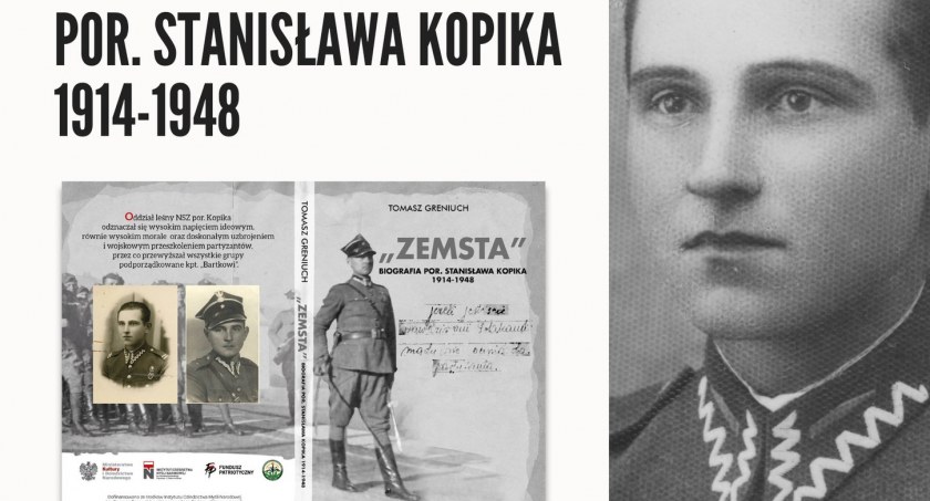Zdjęcie: Podczas spotkania będzie możliwość nabycia książki o por. Kopiku 
