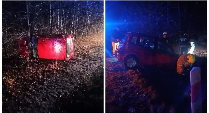 Zdjęcie: Mimo, że zdarzenie wyglądało poważnie kobieta nie trafiła do szpitala