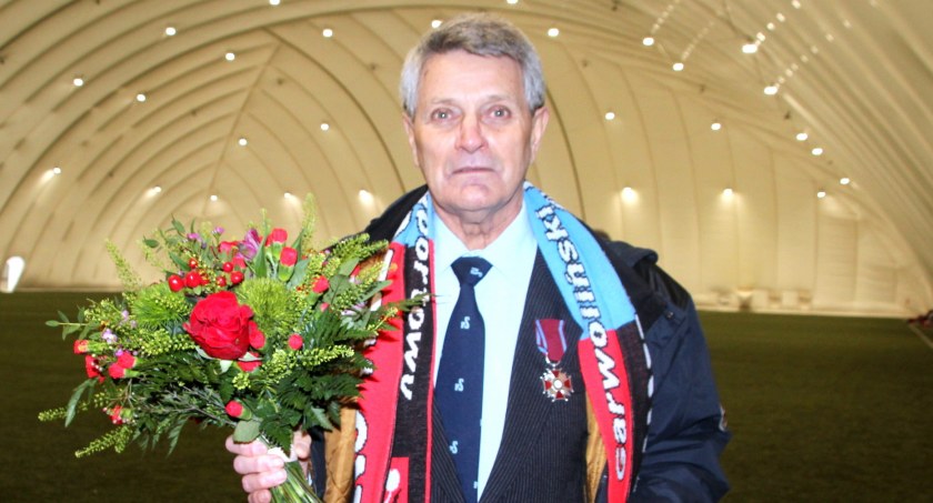 Zdjęcie: Stanisław Buszta z wyjątkowym odznaczeniem prezydenta