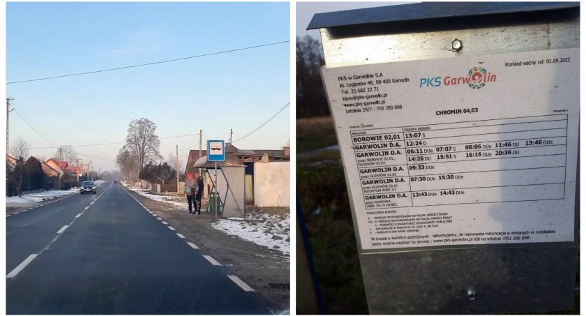 Zdjęcie: Dzieci, które nie doczekały się na autobus zabrał z przystanku przejeżdżający kierowca