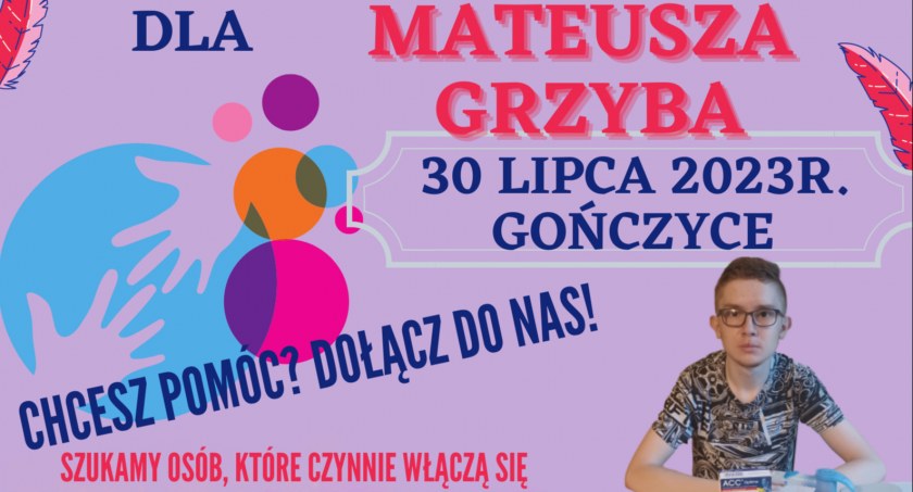 Zdjęcie: Osoby dobrego serca poszukiwane! Festyn dla Mateusza już w lipcu!