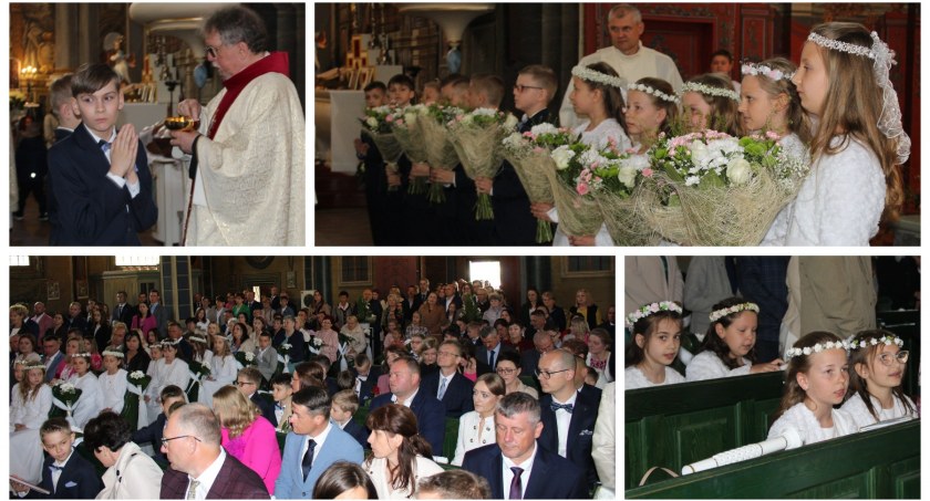 Zdjęcie: W Mariańskim Porzeczu dzieci przyjęły Pierwszą Komunię Świętą 