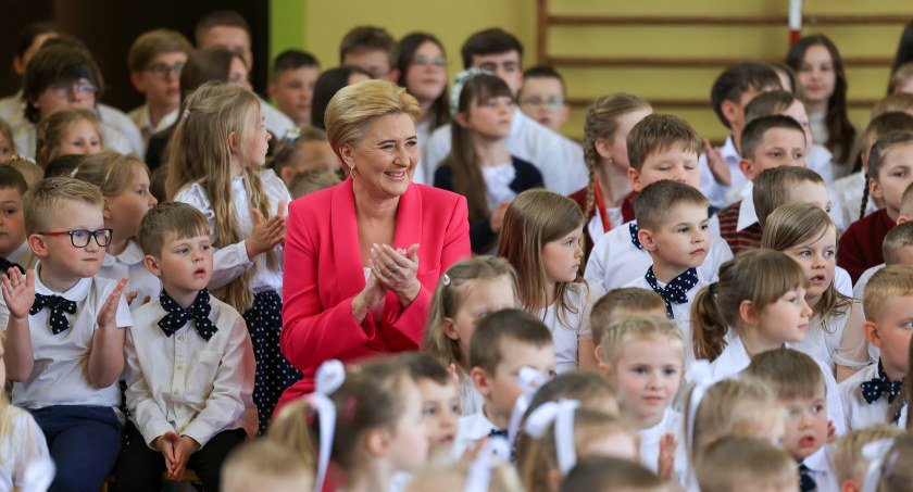 Zdjęcie:  Agata Kornhauser–Duda złożyła wizytę w powiecie garwolińskim w poniedziałek