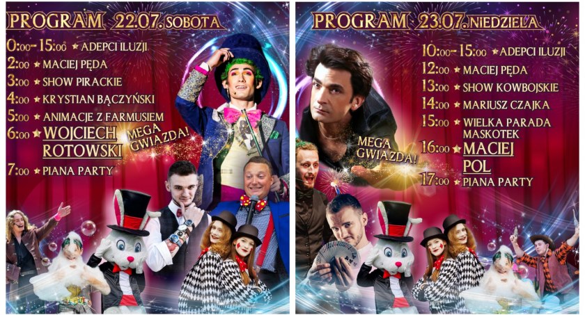 Zdjęcie: Program zbliżającego się weekendu w Farmie Iluzji jest pełen magii