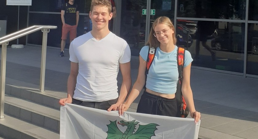 Zdjęcie: Jagoda Jonak i Piotr Więckowski z UKS Delfin Garwolin wrócili z Mistrzostw Polski z nowymi rekordami