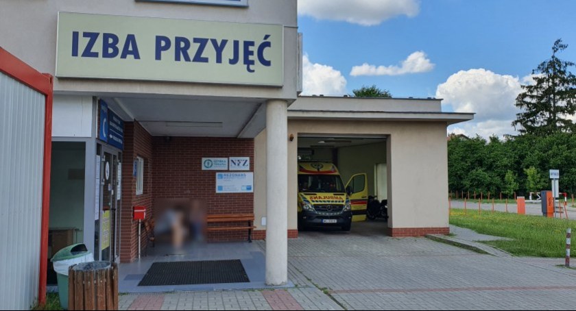 Zdjęcie: Młody mężczyzna awanturował się na SOR-ze w Garwolinie. 