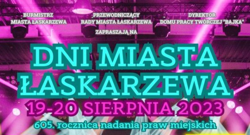 Zdjęcie: Znamy gwiazdy, które uświetnią Dni Łaskarzewa 2023! Łapcie program!