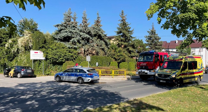 Zdjęcie: Na miejsce zdarzenia natychmiast przybyła straż, policja i karetka