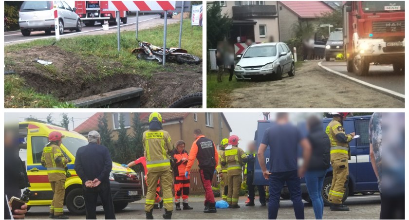 Zdjęcie: Nastoletni motocyklista był pijany