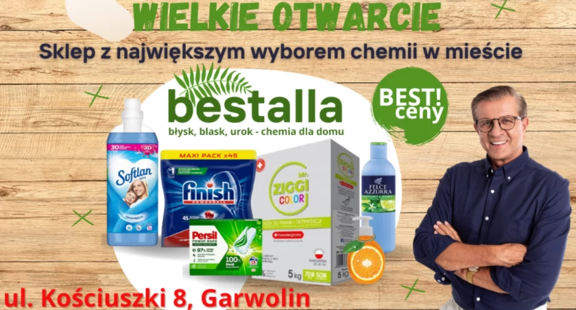 Zdjęcie: Gościem specjalnym otwarcia największego sklepu z chemią będzie Zygmunt Chajzer