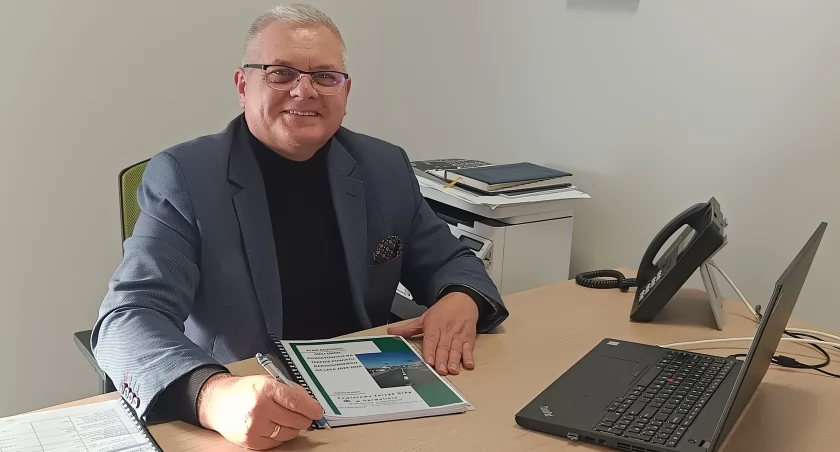 Zdjęcie: Dyrektor PZD w Garwolinie Marek Jonczak przyznaje, że informacja o wyróżnieniu była zaskoczeniem