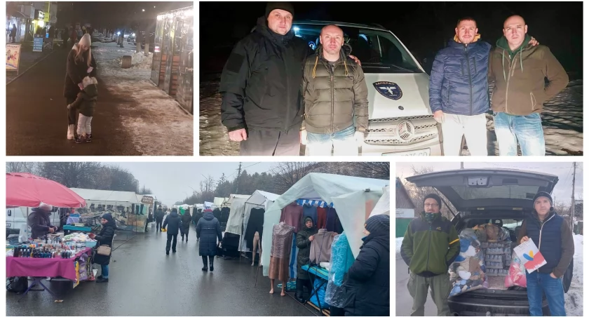 Zdjęcie: Nasz dziennikarz wybrał się z pomocą humanitarną na Ukrainę