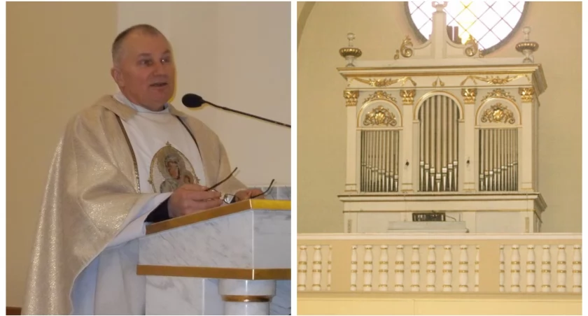 Zdjęcie: O rozstrzygnięciu przetargu na renowację organów poinformował proboszcz parafii ks. Zbigniew Grzymała