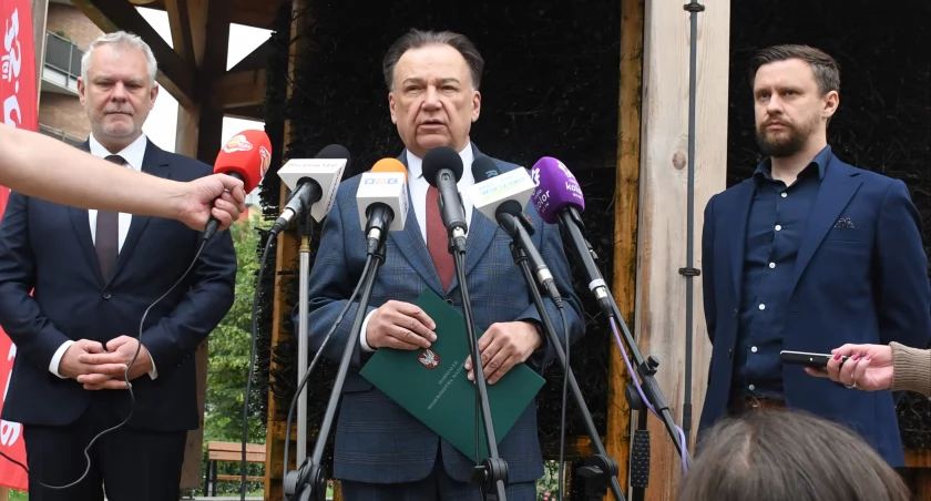 fot. Michał Słaby - Konferencja prasowa dot. jakości powietrza