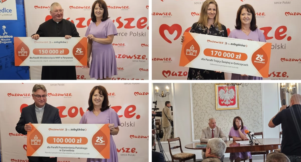 Inne Powiat, Sześć zabytków dofinansowaniem - zdjęcie, fotografia
