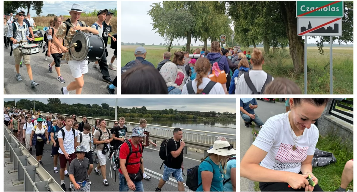 Inne Ciekawostki, Pielgrzymi dalej! Dziś pokonają około - zdjęcie, fotografia
