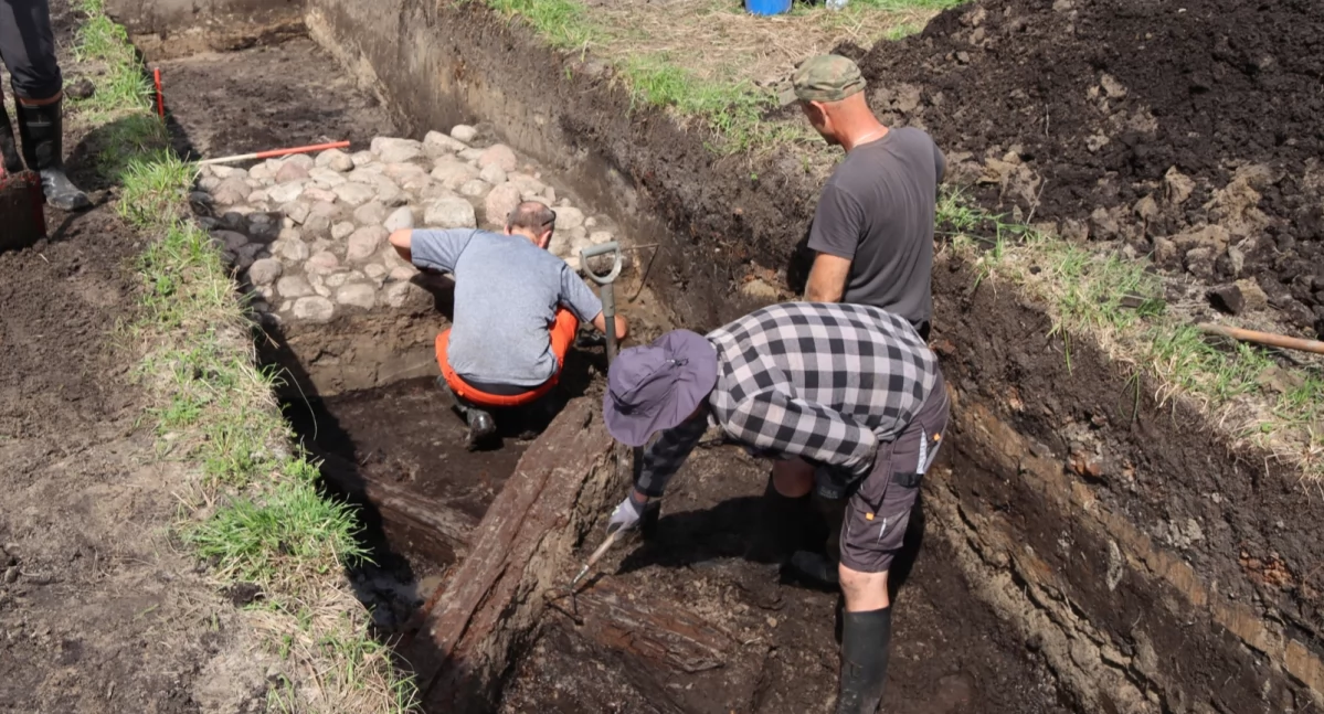 Inne Powiat, Prace archeologiczne historycznej siedzibie Ciołków Żelechowie sezon siódmy - zdjęcie, fotografia