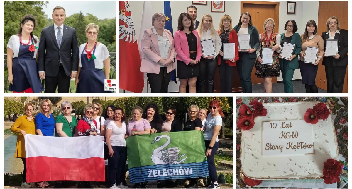 Inne Powiat, Gospodynie Starego Kębłowa świętują lecie działalności Koła - zdjęcie, fotografia