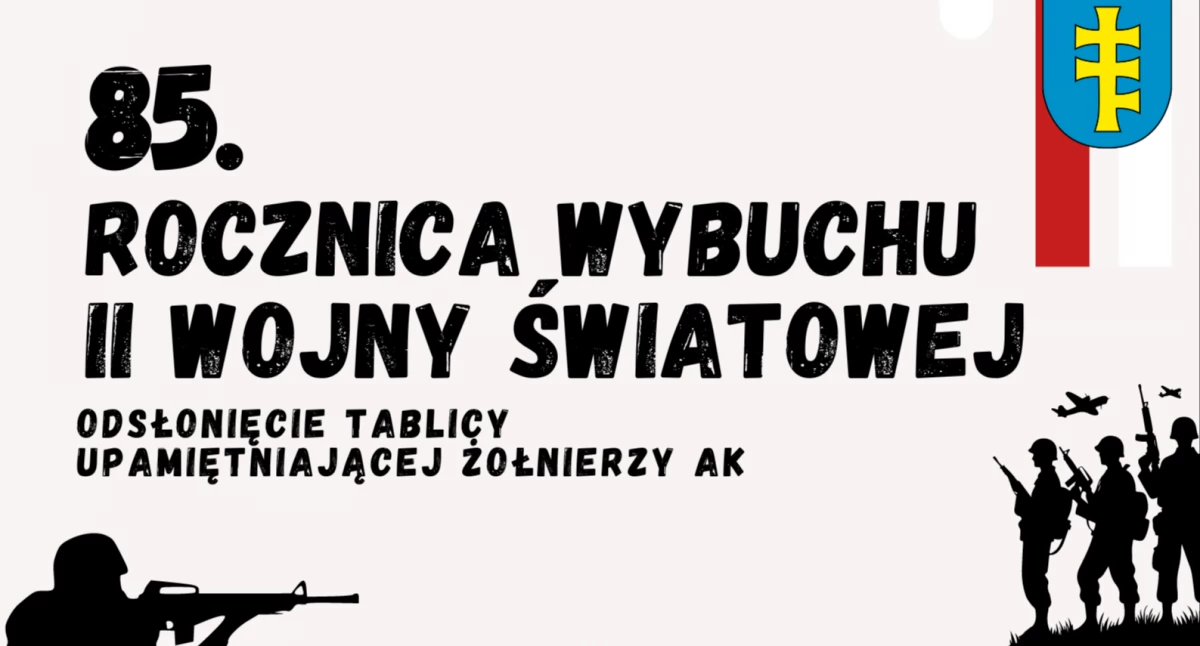 W Powiecie, Odsłonięcie tablicy rocznicę wybuchu wojny piknik patriotyczny - zdjęcie, fotografia