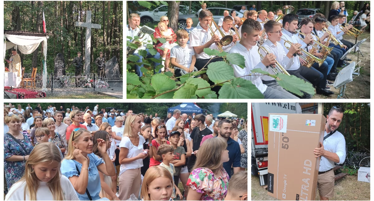 Inne Powiat, lesie koncert loteria Wyjątkowe uroczystości Uninie! - zdjęcie, fotografia