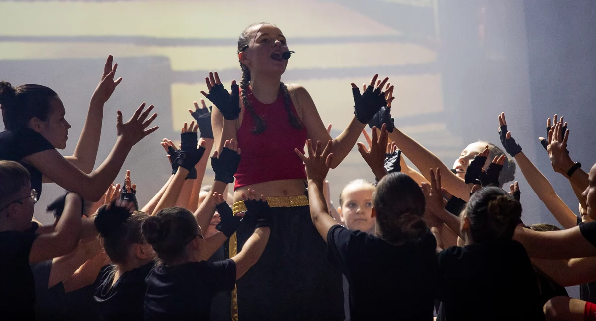 W Garwolinie, Premiera musicalu FightŁapa czyli kupie siła! - zdjęcie, fotografia