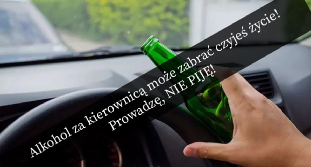 Komunikaty policji , Jeden wypity kieliszek może odebrać czyjeś życie tobie wolność! Trwają kontrole trzeźwości - zdjęcie, fotografia