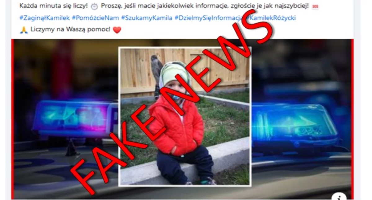 Komunikaty policji , Porwanie letniego Kamilka NEWS! policji - zdjęcie, fotografia