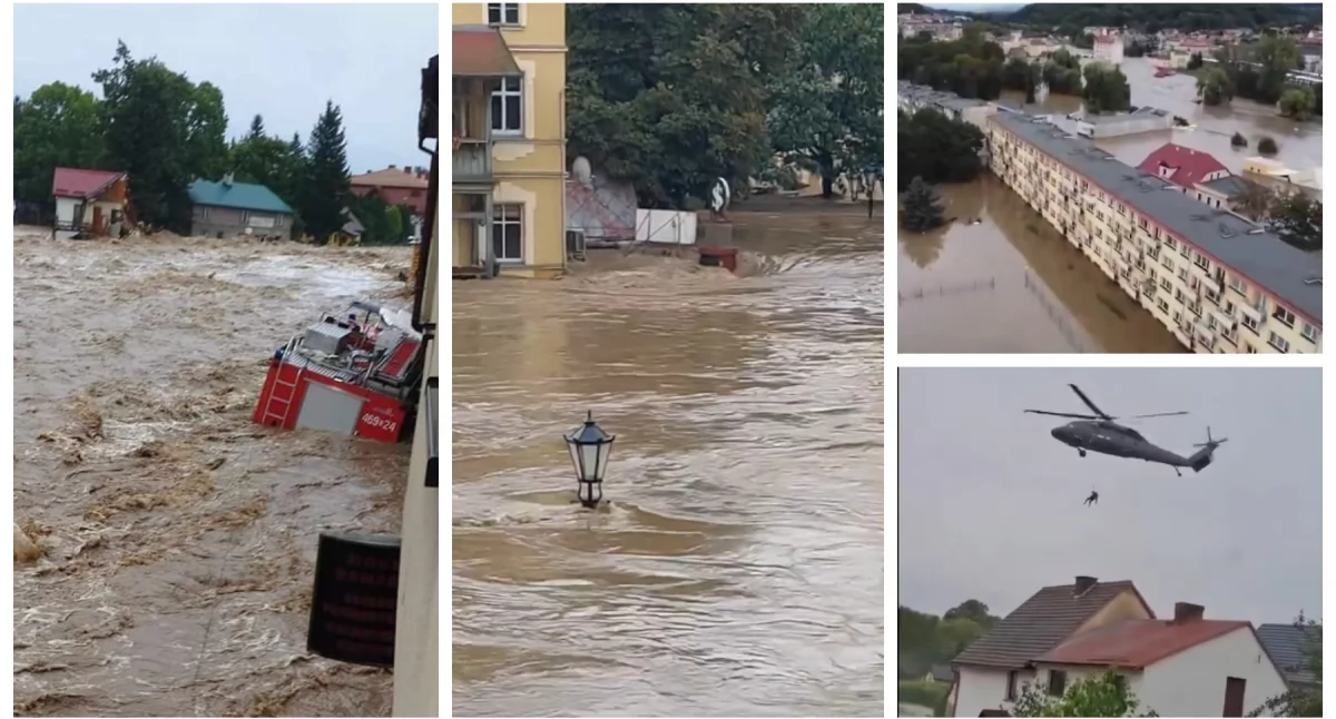 Charytatywnie, Dramatyczna walka powodzią trwa! Ruszyła zbiórka Pomagam poszkodowanych - zdjęcie, fotografia