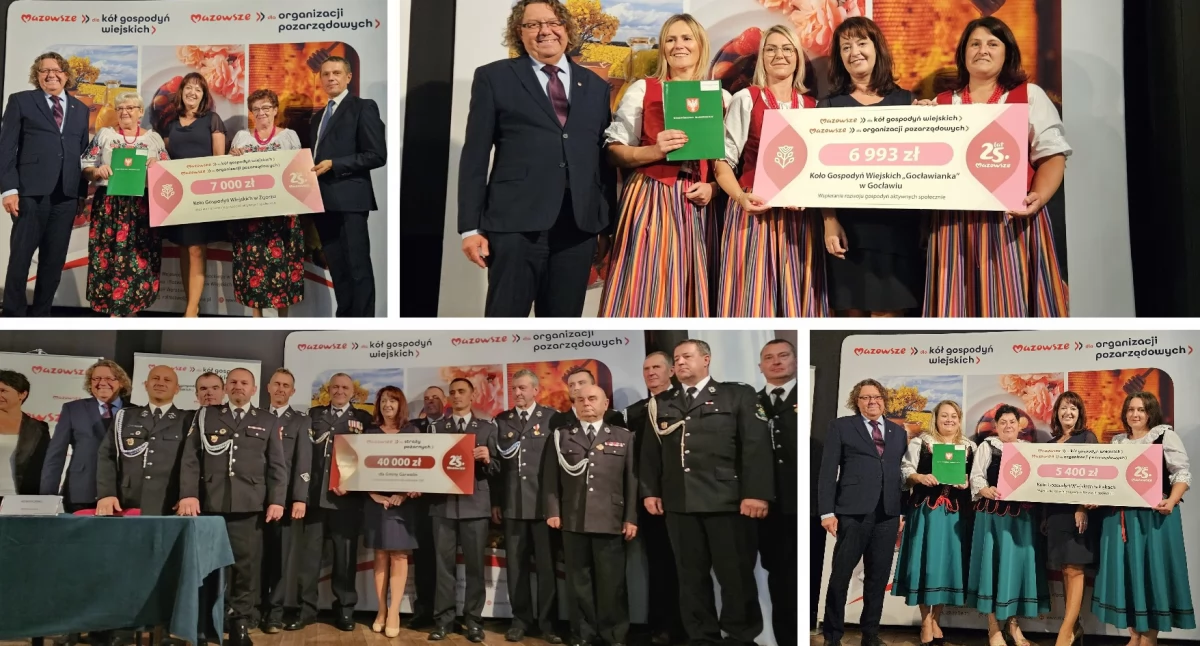 Inne Powiat, pieniądze gospodyń strażaków - zdjęcie, fotografia