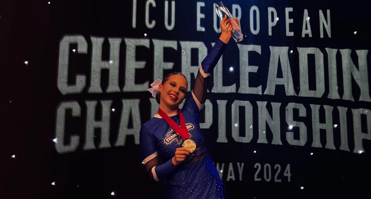 Inne Powiat, Sukcesy naszej cheerleaderki arenie międzynarodowej - zdjęcie, fotografia