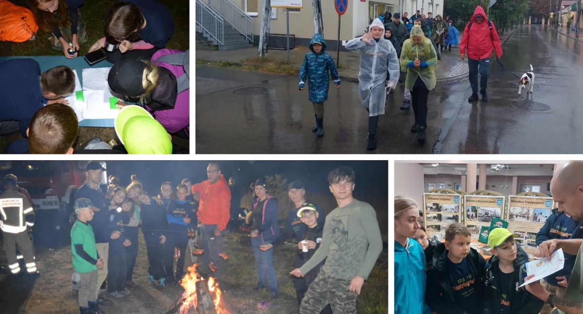 Inne Powiat, Maszerowali nocą upamiętnić bohaterów - zdjęcie, fotografia