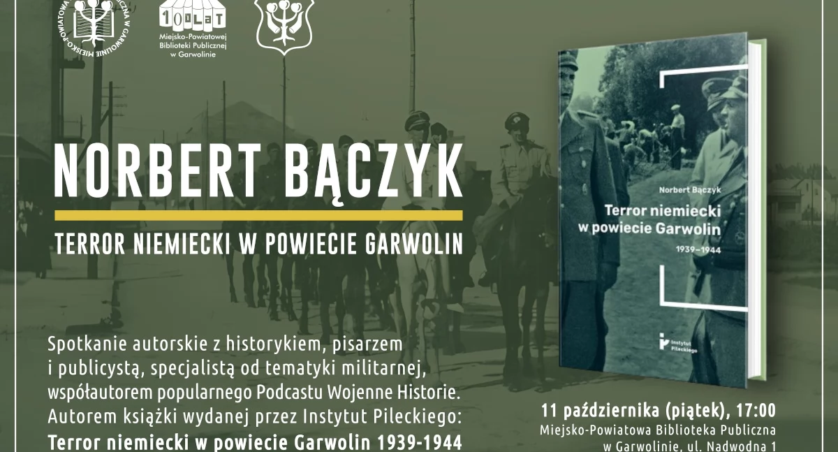W Garwolinie, Spotkanie autorskie Norbertem Bączykiem - zdjęcie, fotografia