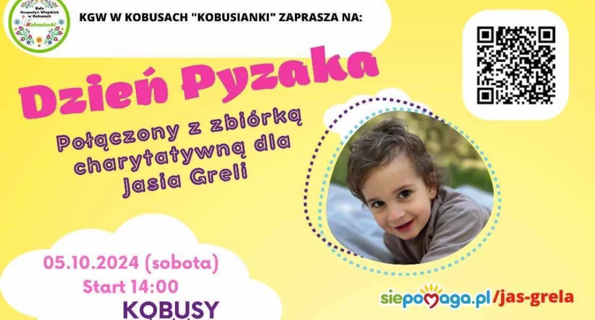 W Powiecie, Dzień Pyzaka sobotę! Bawimy pomagamy Jasiowi! - zdjęcie, fotografia