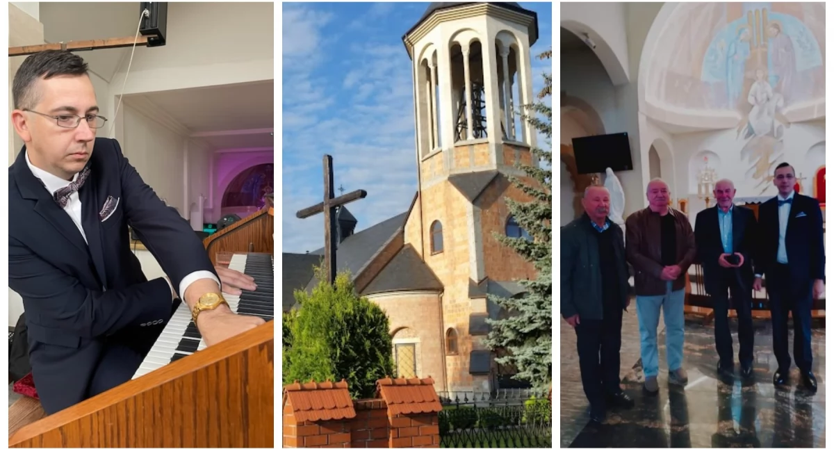 Koncerty, Owacje stojąco koncercie Pawła Bogusza - zdjęcie, fotografia