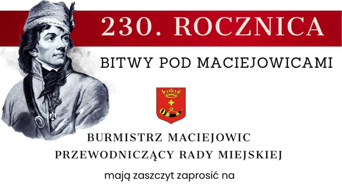 W Powiecie, Obchody rocznicy Insurekcji Kościuszkowskiej Bitwy Maciejowicami - zdjęcie, fotografia
