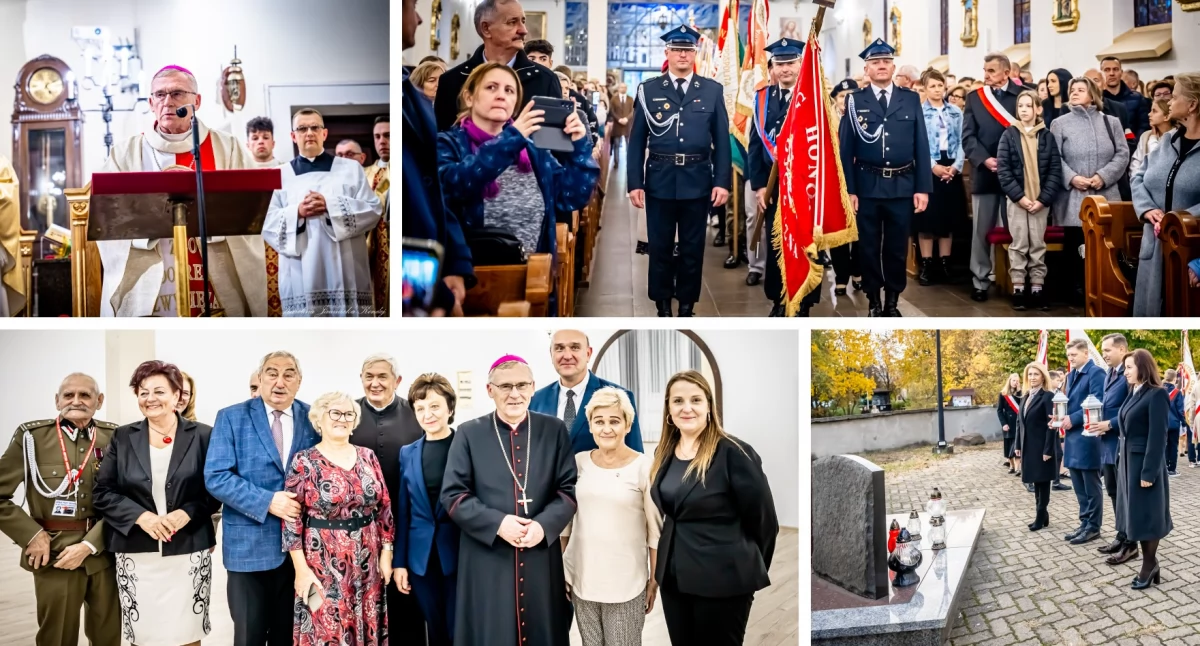Uroczystości Powiat, Uczcili Jerzego Popiełuszkę - zdjęcie, fotografia