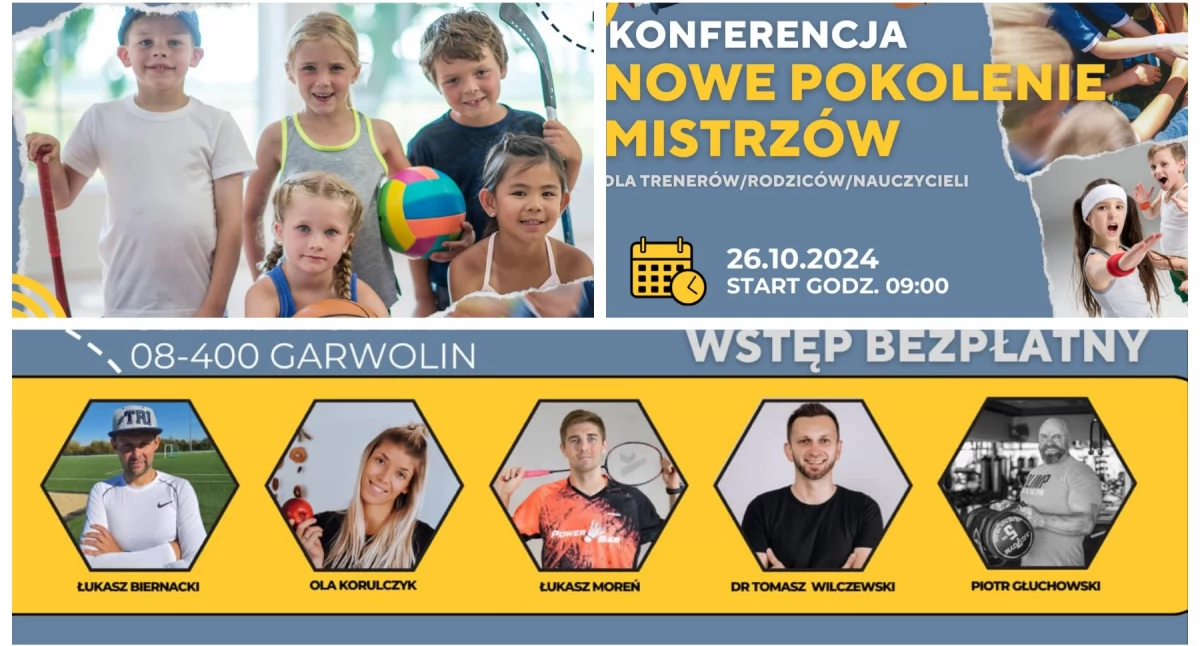 W Garwolinie, Konferencja Pokolenie Mistrzów sobotę! - zdjęcie, fotografia