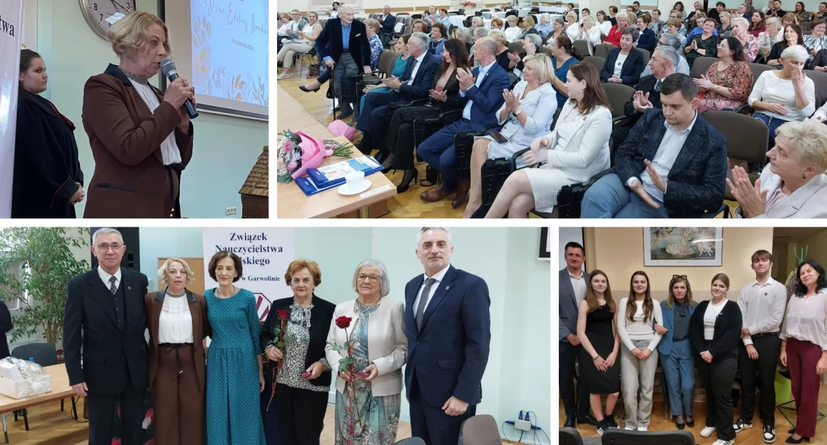 Uroczystości Powiat, rozmów wspomnień życzliwości zorganizował Dzień Edukacji Narodowej - zdjęcie, fotografia