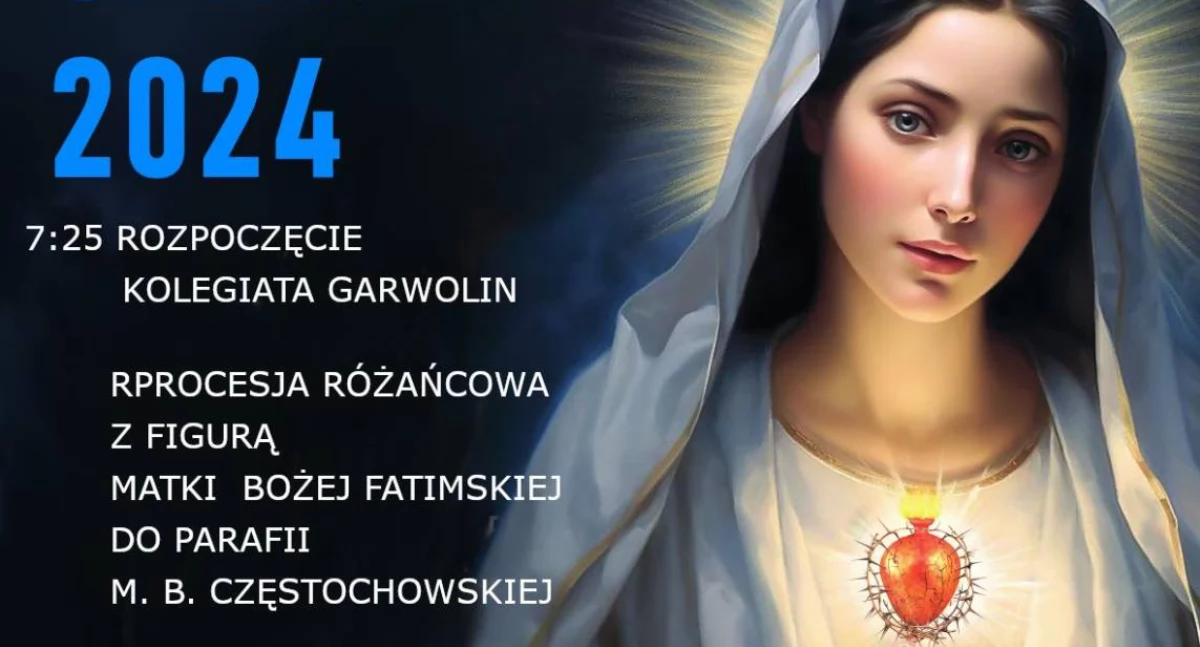 W Garwolinie, Pierwsza sobota listopada Maryi Rozpoczęcie wyjątkowo wcześniej - zdjęcie, fotografia