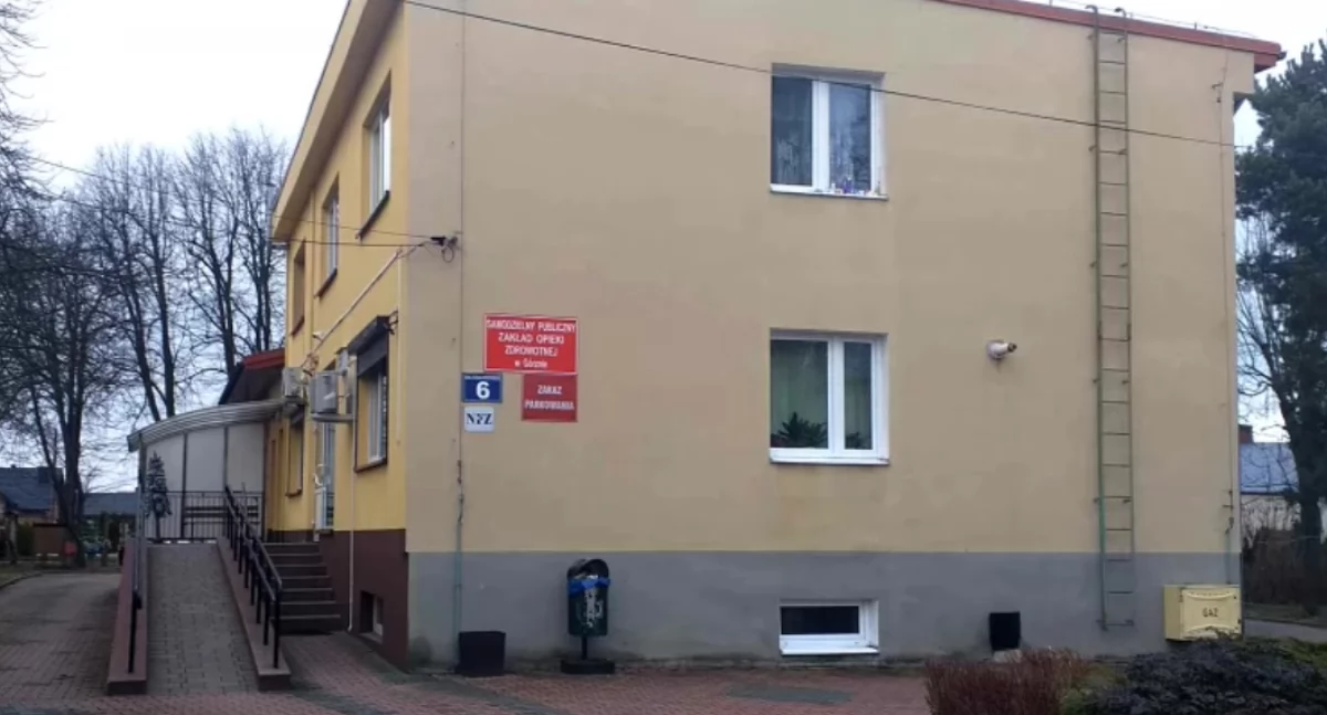 Inne Powiat, ośrodkiem zdrowia Górznie - zdjęcie, fotografia