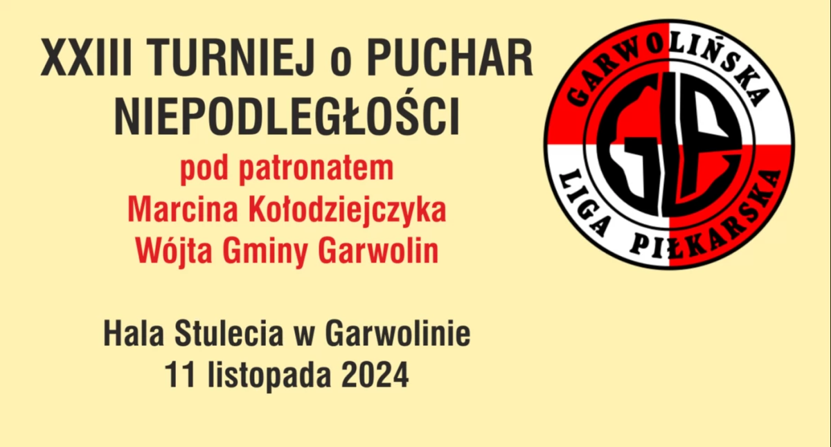 W Garwolinie, Turniej Puchar Niepodległości stoczą Stulecia - zdjęcie, fotografia