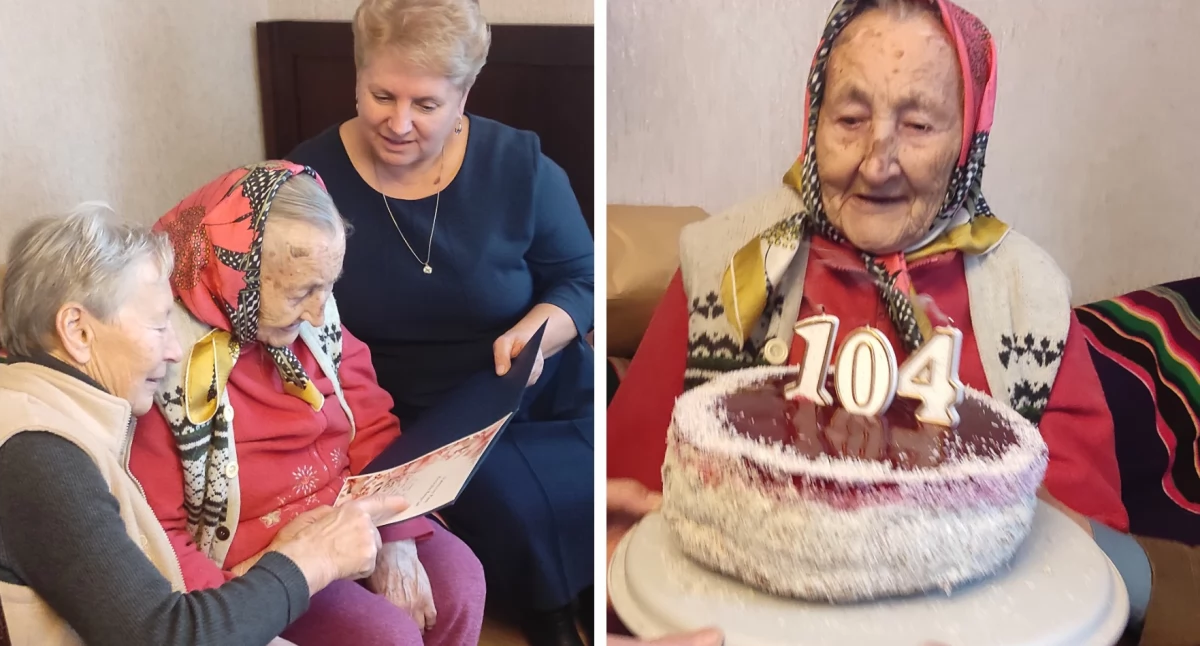 Inne Powiat, jestem stara Henryka świętuje urodziny - zdjęcie, fotografia